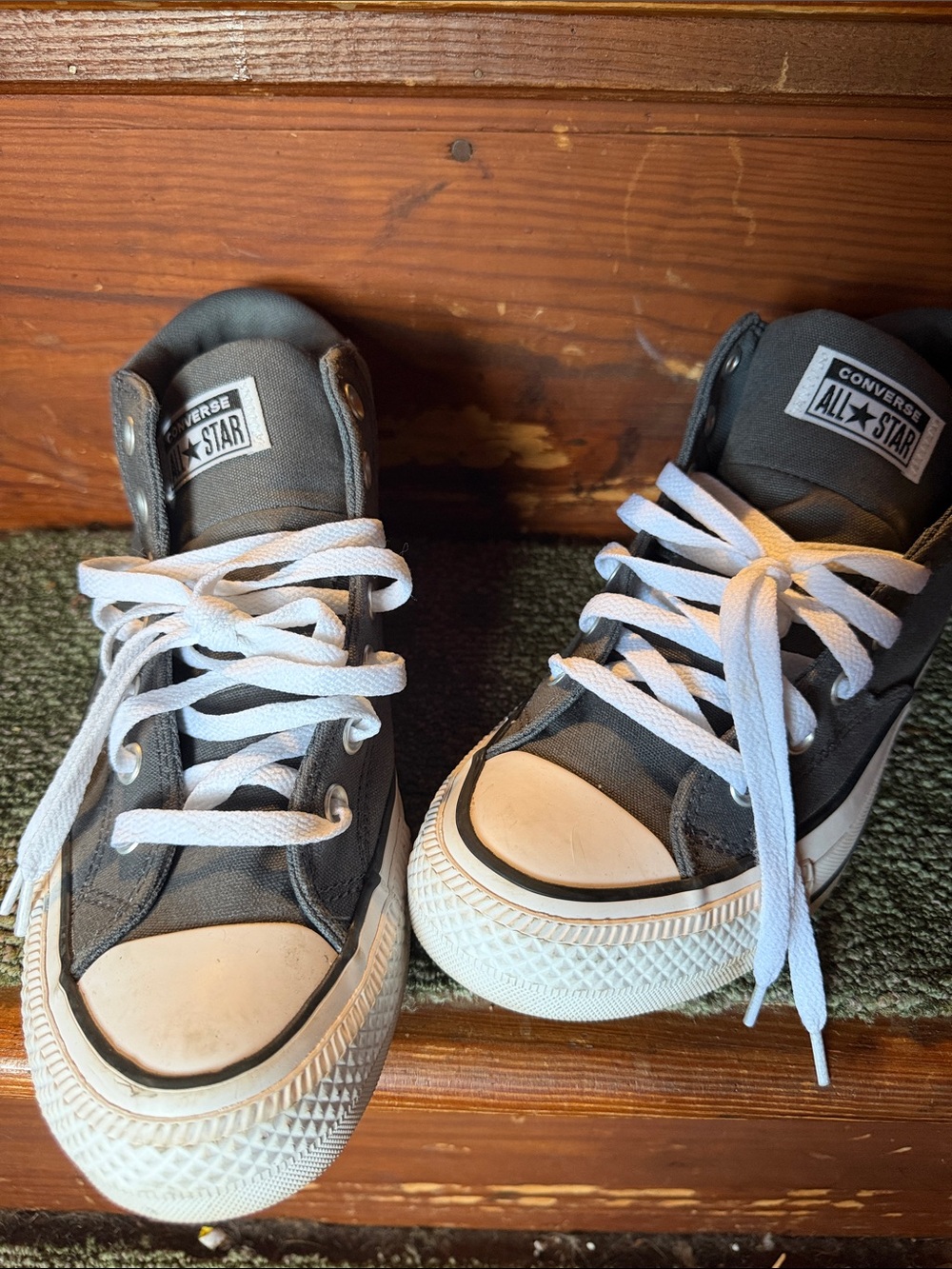 Converse Dark Gray Chuck Taylor Sneakers M8.5/W10.5